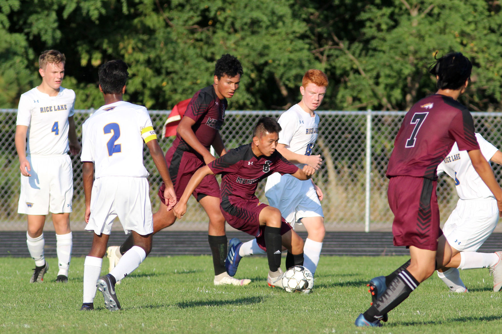 Rice Lake at Menomonie boys soccer 9-17-19